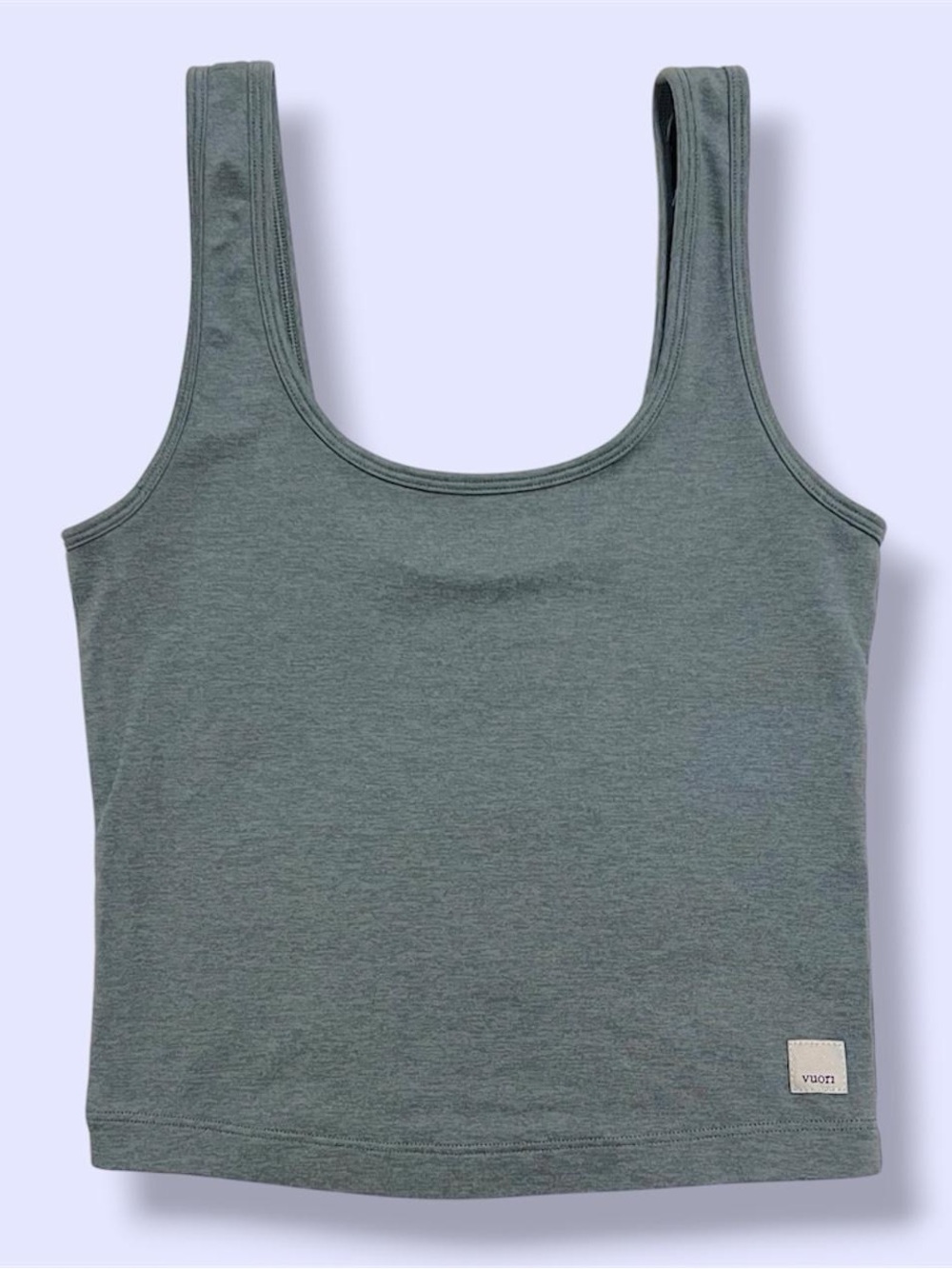 Vuori green tank top